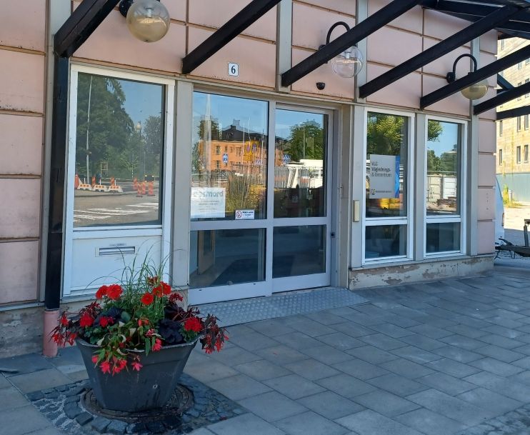 Entrédörren till Tandveterinären Skåne